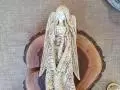 Anioł Genesis - beżowy -  55 x 20 cm figurka dekoracyjna gipsowa