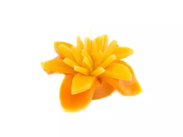 Lilia pomarańczowa -  świeca ozdobna