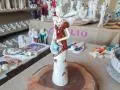 Anioł Sunday Rose - brąz -  32 x 15 cm figurka dekoracyjna gipsowa