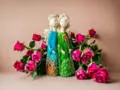 Anioły Apple & Ella Art  -  18 x 10 cm figurka dekoracyjna gipsowa