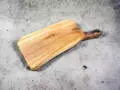 Deska drewniana unikat orzech -  ozdoba z drewna ręcznie robiona