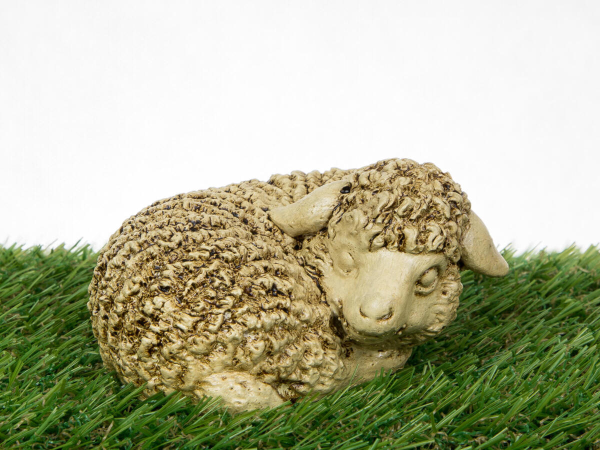 Baranek wielkanocny (Beżowy) - 5 x 11 cm ozdoba wielkanocna