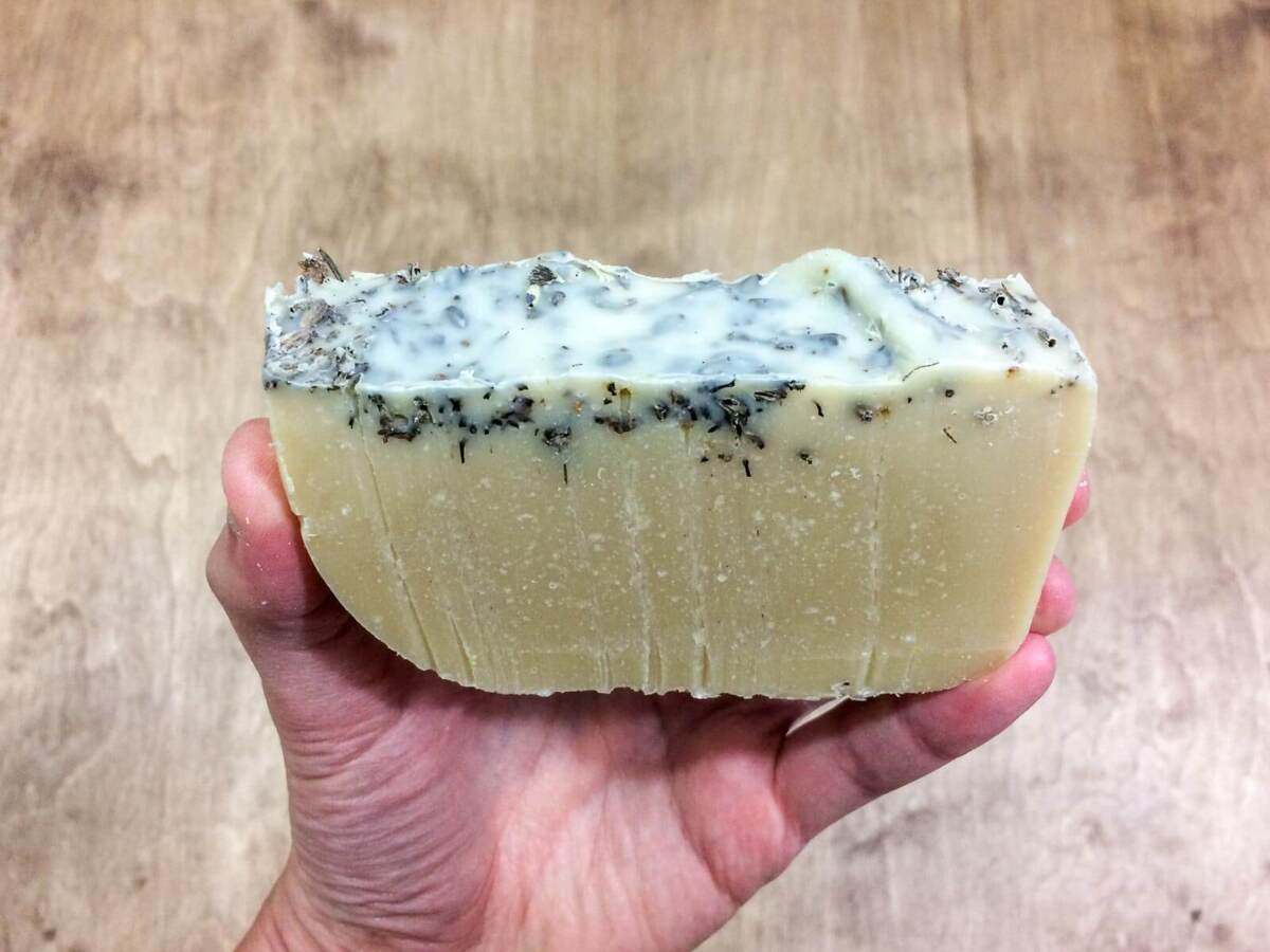 Mydło kozie mleko i lawenda - 120 g ręcznie robione
