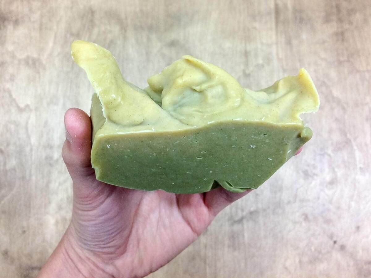 Mydło aloes algi awokado - 120 g ręcznie robione