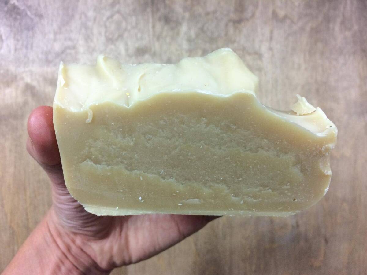 Mydło kozie mleko - 120 g 10 x 5.5 x 2.5 cm ręcznie robione
