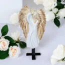 Zakochane Anioły - wiszące białe całe