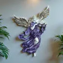 Angel with Violin - gray