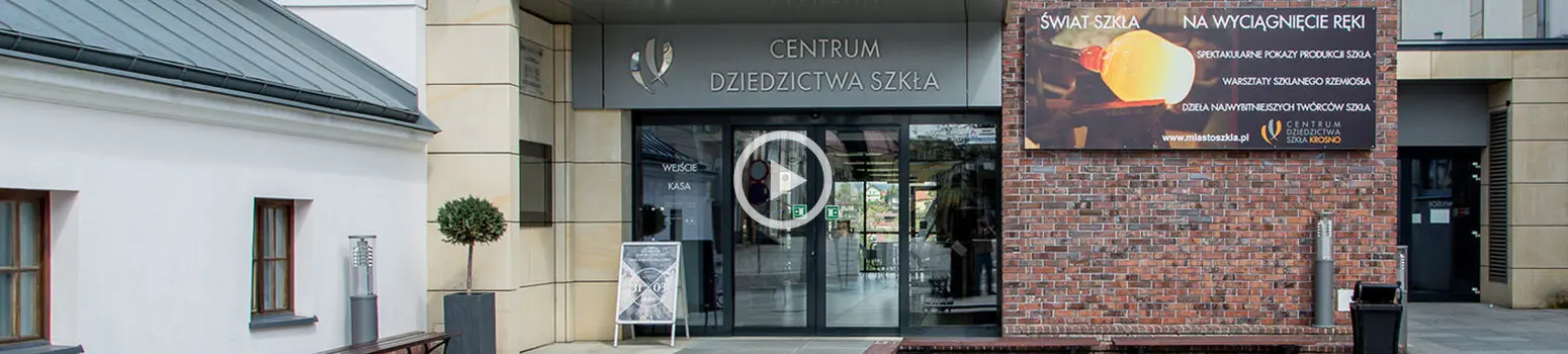 Centrum Dziedzictwa Szkła w Krośnie - video