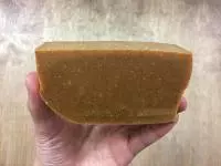 Mydło pomarańcza i cynamon -  120 g ręcznie robione 10 x 5.5 x 2.5 cm