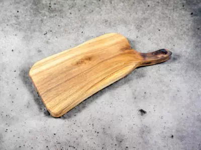 Deska drewniana unikat orzech -  ozdoba z drewna ręcznie robiona