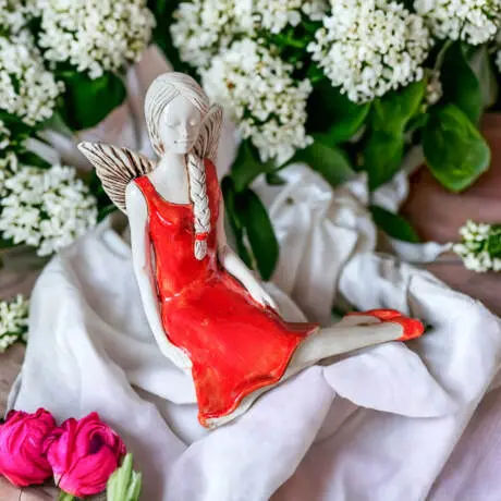 Angel Matilda - red