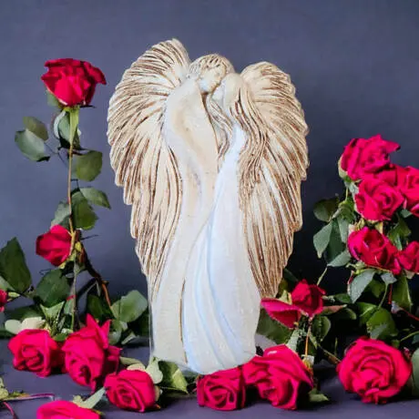 Angels in Love Hanging - white