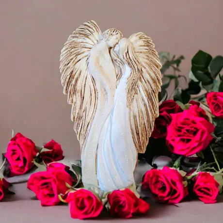 Angels in Love Hanging - white