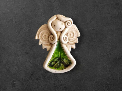 Liolinka Niunia Art -  10 x 7 cm figurka dekoracyjna gipsowa