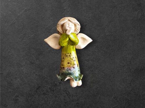 Aniołek Adam Art -  13 cm figurka dekoracyjna gipsowa