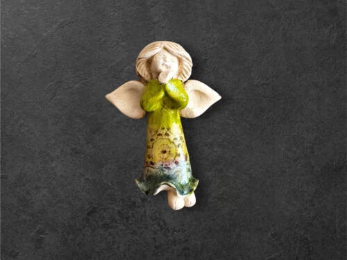 Aniołek Adam Art -  13 cm figurka dekoracyjna gipsowa