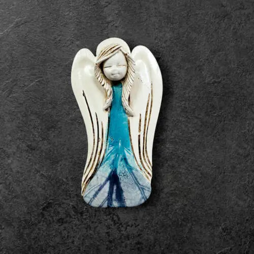 Liolinka Lilionka Art Leaf  -  14 x 9 cm figurka dekoracyjna gipsowa