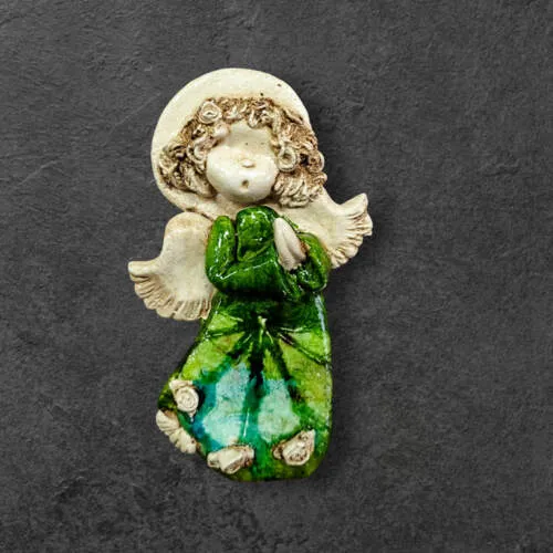 Liolinek Marzyciel Art Leaf -  10 x 7 cm figurka dekoracyjna gipsowa