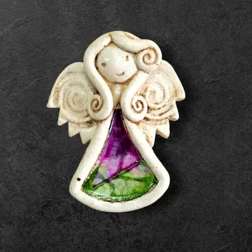 Liolinka Niunia Art -  10 x 7 cm figurka dekoracyjna gipsowa