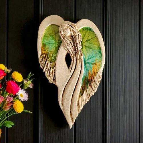 Anioł Cynthia Art  -  30 x 17 cm figurka dekoracyjna gipsowa