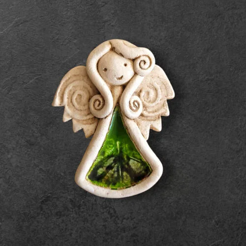 Liolinka Niunia Art -  10 x 7 cm figurka dekoracyjna gipsowa