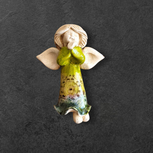 Aniołek Adam Art -  13 cm figurka dekoracyjna gipsowa
