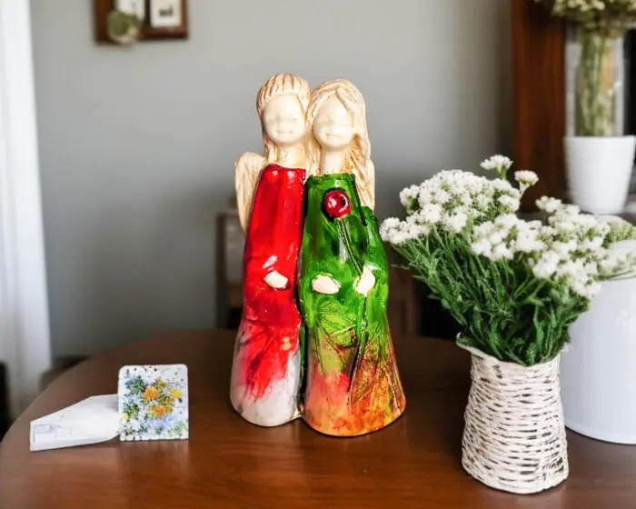 Anioły Apple & Ella Art Leaf