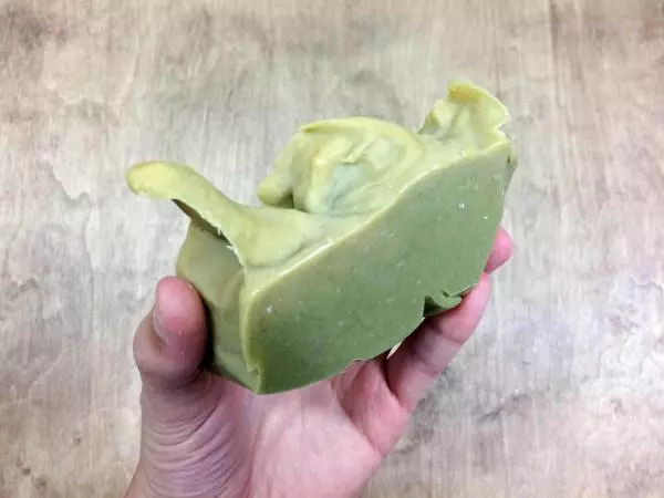 Mydło aloes algi awokado -  120 g ręcznie robione 10 x 5.5 x 2.5 cm